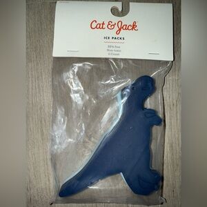 Cat & Jack Set of 2 Blue Dinosaur Ice Packs